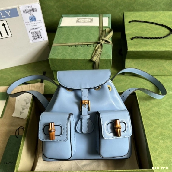 small backpack GUCCI Bamboo 0801